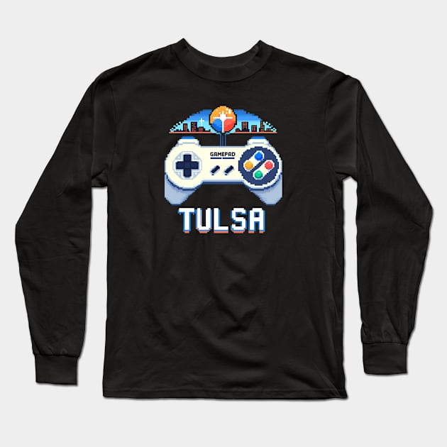 Tulsa Gamer Long Sleeve T-Shirt by Americansports